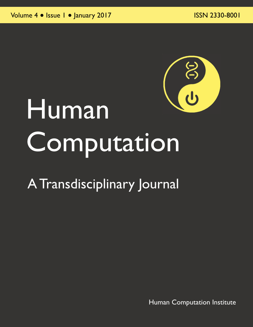 Image of Human Computation journal issue cover